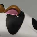 H&W Cow Piggy Bank, Unbreakable Coin Box for Kids, Cute Animal Money Bank Birthday for Boys Girls,Coin Saving Boxes (White) (Small)