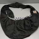 Tomkas Small Dog Sling Carrier - Classic Pocket & Classic Strap - Wrap Carrier - for 3-10 lbs Pets(Black)