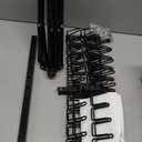 Braiding Hair Rack Standing with 120 Pegs, Height Adjustable 2-Side Hair Divider for Braiding Hair Separator Stand Metal (Black)