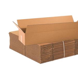 BOX USA Shipping Boxes 34"L x 10"W x 6"H 10-Pack Long Corrugated Boxes for Moving, Shipping, Mailing, Packing, Packaging and Storage