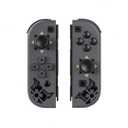 Tns-1864 1set Of Gray+Patterned Wireless Game Controller With Dual Vibration, Six-Axis Motion Sensor And One-Button Wake-Up Function, Suitable For Switch Lite And Switch Oled Game Consoles