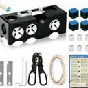 11-in-1 Pool Cue Tip Shaper, 18 PCS Pool Cue Tips Replacement Kit, Billiards Pool Accessories Pool Cue Repair Kit, Pool Cue Tip Tool for Replacement and Shaping Cue Tips