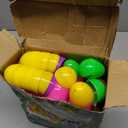 MGparty 100 Pcs Easter Eggs 2.36" Bright Plastic Fillable Easter Eggs Empty with 4 Golden Eggs for Easter Basket Stuffers, Party Favors, Egg Hunt Supplies, and Easter Decorations