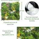 ODTORY Artificial Greenery Grass Wall Panels: 20''x 20'' 16P(45 sqft)