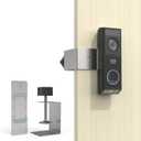 Anti-Theft Mount for eufy Security Video Doorbell E340, Doorbell Camera Holder for eufy doorbell e340, Doorbell Mounting Bracket Corner Mount Wedge Stand Kit Accessory for Eufy Video Doorbell E340