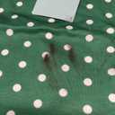 WIHOLL Cap Sleeve Tops for Women Summer Top Basic Tee Shirts Business Casual Tank Loose Fit 2026 Fashion, XL, Green Polka Dots