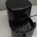 CHEFMAN 2 Qt Mini Air Fryer  Digital Space-Saving Compact Air Fryer with Nonstick and Dishwasher Safe Basket, Quick & Easy Meals in Minutes, Features Digital Timer and Shake Reminder  Black