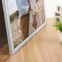 Rustic White 12x24 Frame - Single Frame, 12 x 24 Poster Frame for Artwork, Puzzles, Photos and Movie Posters Picture Frames, Perfect Christmas Frame