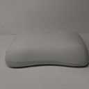 C CUSHION LAB Deep Sleep Pillow, Patented Ergonomic Contour Design for Side & Back Sleepers, Orthopedic Cervical Shape Gently Cradles Head & Provides Neck Support & Shoulder Pain Relief - Calm Grey