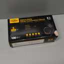 TitanFlex Disposable Nitrile Exam Gloves, 6-mil, Black, Heavy Duty, Latex Free, Food Safe for Cooking & Food Prep