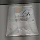 LiBa Bathroom Shower Curtain Waterproof Plastic Shower Curtain Premium PEVA Non-Toxic with Rust Proof Grommets Clear 8G Bathroom Accessories 72x72