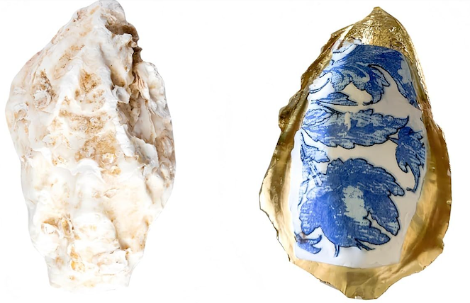 Extra Large Oyster Shell for Crafts 5"-6", Oyster Shell for Crafting, Painting, Wedding, Christmas, Beach Theme Decor and Clean Odor-Free Sea Shells for Crafting 1 pc.