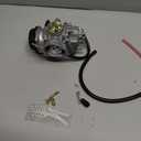Lanigram LTZ400 Carburetor Fits for Suzuki Quadsport LT-Z 400 2003-2007 2003 2004 2005 2006 2007 ATV Quad Carb With Air Filter and Fuel Valve