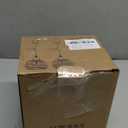 Lightless Outdoor Chandelier for Gazebo Lights Battery Operated, Black Battery Powered Hanging Light Pendant Waterproof for Garden, Patio, Porch