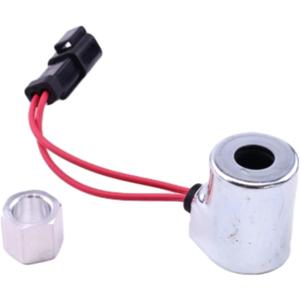 JEENDA 6678891 38010061 Solenoid Valve Coil 10V Compatible with Bobcat Loaders 753 763 773 A300 S130 S150 S160 S175 S185 S205 S220 S250 S300 S330 T140 T180 T190 T250 T300 T320