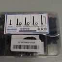 mxuteuk 185PCS M5 Screws Assortment Set, M5 Hex Socket Head Cap Screws Bolts Nuts Kit, 12.9 Grade Alloy Steel Bolts with Hex Wrench (185PCS M5 x 30/35/40/45/50mm)