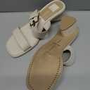 Dolce Vita Riva Sandals Ivory, Size 8