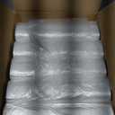 TYPLASTICS 40-45 Gallon Clear Trash Can Liners - 40" x 48" High Density Garbage Bags - Case of 250 Multipurpose for Office, Outdoor, Recycling, Industrial and Commercial