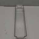 iDesign Small Stackable Pantry Bin with Handles - Organizer Bins for Kitchen, Clear, Made in USA