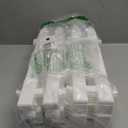 Aodaer 24 Pieces Christmas Tree Fences Plastic Picket Fence 12 Inch Christmas Fence Border Tree Barrier for Xmas Party Wedding Garden Home Fences Decoration, White