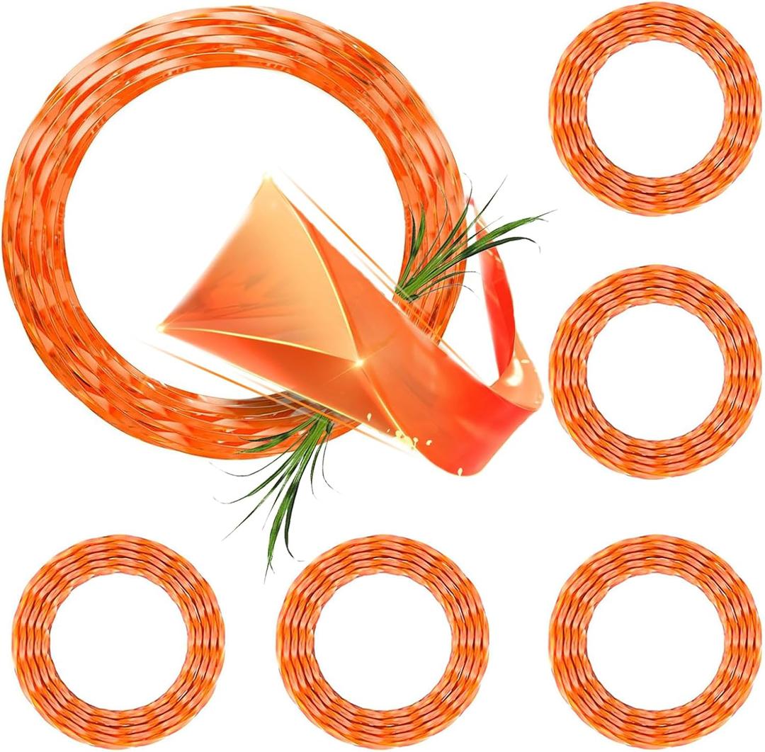 2 x 6 Pack 0.095"AL2420P Pre-Cut Replacement Twisted Timmer Line Compatible with EGO 56-Volt 15"String Trimmers & Multi-Head String Trimmer Attachment,84 FT Weed Eater String line for EGO Trimmers String