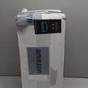Black Metal Mailboxes for Outside Post Mount, Standard Mail Box, Galvanized Steel Heavy Duty Mailbox, Medium Capacity, 19 x 8.7 x 6.7 inches