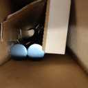 Ivilon Drapery Window Curtain Rod - End Cap Style Design 1 Inch Pole. 28 to 48 Inch Color Black