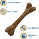 N-Bone Pupper Nutter Peanut Butter For Pets, Large 7 Inch (Pack of 1)