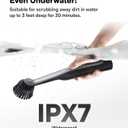 HOTO Wand Cordless Spin Scrubber, Electric Rechargeble Grout Cleaning Brush, IPX7 Waterproof Bathroom Scrubber, 12 Replaceable Brush Heads Version Power Scrubber for Grout, Tiles, Corners, Crevices