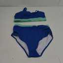 Woman's Swimsuit Blue Green L