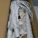 Twinkle Star 2-Pack 6 Feet 96 LED Lighted Birch Tree for Thanksgiving Decor Home Wedding Party Indoor Outdoor Christmas, Fall, Autumn Decoration, 2 Pack, Warm White (Floral)