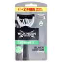 Wilkinson Sword Xtreme 3 Black Edition Disposable Razors (Aloe Vera) 4 + 2 Ks