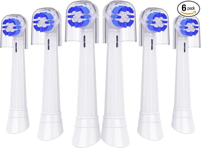 Replacement Heads Compatible with, 10-Pack Toothbrush Heads Compatible with Series 2 3 4 5 6 7 8 9 10 Electric Toothbrushes, Medium Bristles