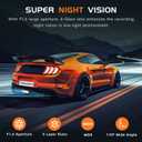 Dash Cam, 2.5K Dash Cam Front, VEEMENT Dash Camera for Cars, 1440P Car Dash Camera with APP, WiFi Dash Cams with WDR Night Vision, 24/7 Parking Monitor Dashcam, 160Wide, G-Sensor, Mini Car Camera