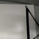 12" Deep Wall Shelves with Metal Brackets, 30" Wide, White Finish, 2pcs