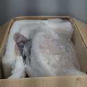 BestOffice Bar Stools Set of 2, Adjustable PU Leather Swivel Barstools, Modern Counter Stools with Back and Footrest, Counter Height Barstools for Bar, Kitchen and Dining Room (White)