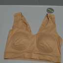 Floatley Cozy Bra Comfort Wirefree Full Coverage Seamless Bra with Embedded Pad for Women, S