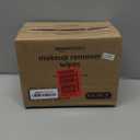 Amazon Basics Makeup Remover Wipes, Fragrance and Alcohol-Free, Gentle Cleansing, Removes Waterproof Mascara, Dermatologist Tested, 25 Count, Pack of 6