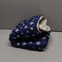 Baby Blanket 2 Pack, Soft Cozy Toddler Comforter Quilted with Grey and Navy Star Print, Ultra Soft and Comfortable Down Alternative Crib Comforter, 39x47 Inches