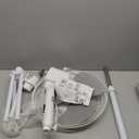 EZ-Chill 16 Oscillating Pedestal Fan, 3-speed Options, 90-Degree Oscillating Head, Adjustable Height and Tilt, Powerful Air Flow, White, MTSP15-16AZ