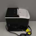 OLIXIS Ice Maker Machine with Handle,26lbs in 24Hrs,9 Ice Cubes in 6 Mins,Auto-Cleaning Portable Ice Maker with Basket and Scoop, Countertop Ice Maker for Home/Kitchen/Camping/RV, Sleek Black