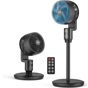 JRD Fan for Bedroom, 70 Oscillating Standing Fan, 100ft Pedestal Fans for Home Office