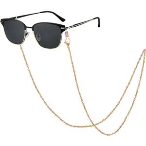 Eyeglass Chain for Women Stylish,Stainless Steel Glasses Strap for Men Women,Eye Glasses Holders Around Neck
