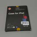 Antbox Case for iPad (A16) 11th (11'')/ 10th Generation (10.9'') High Grade Skin-Touch Vegan Leather with Built-in Pencil Holder Auto Sleep/Wake Function (Peach Pink)