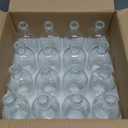 YOUEON 16 Pack Clear Glass Bud Vases, Small Bud Vases in Bulk, Glass Flower Vases for Centerpieces, Vintage Decorative Bottle Vases for Flowers, Home Decor, Wedding Reception, Office