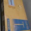 FITUEYES Rolling TV Stand - Portable Mobile TV Cart on Wheels for 32 to 65 70 75 Inch TVs, Landscape to Portrait Rotating and 40Swivel, Height Adjustable TV Cart Rolling TV Stand Hold Up to 88 Lbs (Black)