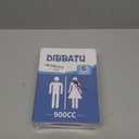 DIBBATU Disposable Urine Bags for Women, 6/12PCS Female-Friendly Travel Urinal Bags, 900ML Pee Bags for Travel for Women/Men, Emergency Unisex Camping Pee Bags for Hiking, Road Trip, Traffic Jam (Blue)