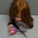 Mannequin Head with 80% Human Hair - Straight, 26"-28" Doll Head for Cosmetology & Hairdresser (#27 Light Brown)