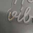 Christmas Neon Sign Holiday Vibes Only Neon Sign Festive LED Wall Decor for Christmas, Seasonal Parties & Winter Home Decor Cheerful Holiday Design