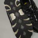 Eggseed Boys Kids Hiking Trail Shoes Waterproof Slip Resistant Outdoor Trekking Walking Running Sneakers, Black Silver, 4.5 US Big Kid